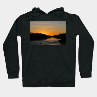 Assiniboine River Sunset No.2 Hoodie